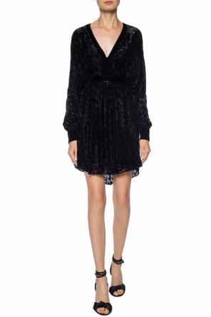 Asymmetrical dress with a spotted pattern, zdjęcie 2 Asymmetrical dress with a spotted pattern od Balmain
